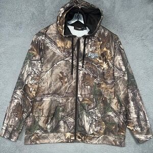 Dunbrooke Philadelphia Eagles Jacket Men's Size 2XL XXL Realtree Camo Hooded NFL